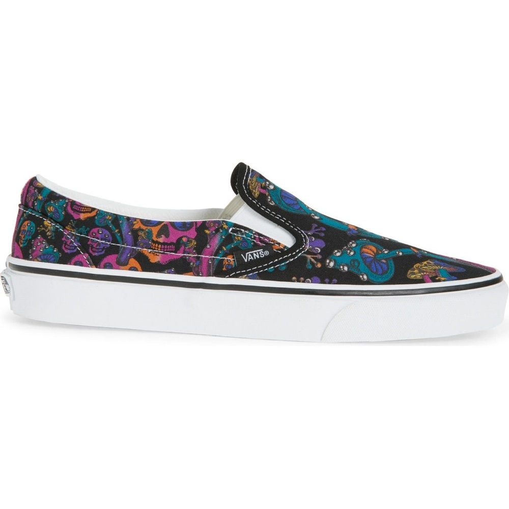 Vans Classic Slip-On Trippy Dip Shoes, Black Multi, Size 7.5 Men/9 Women, NWT - Picture 5 of 7